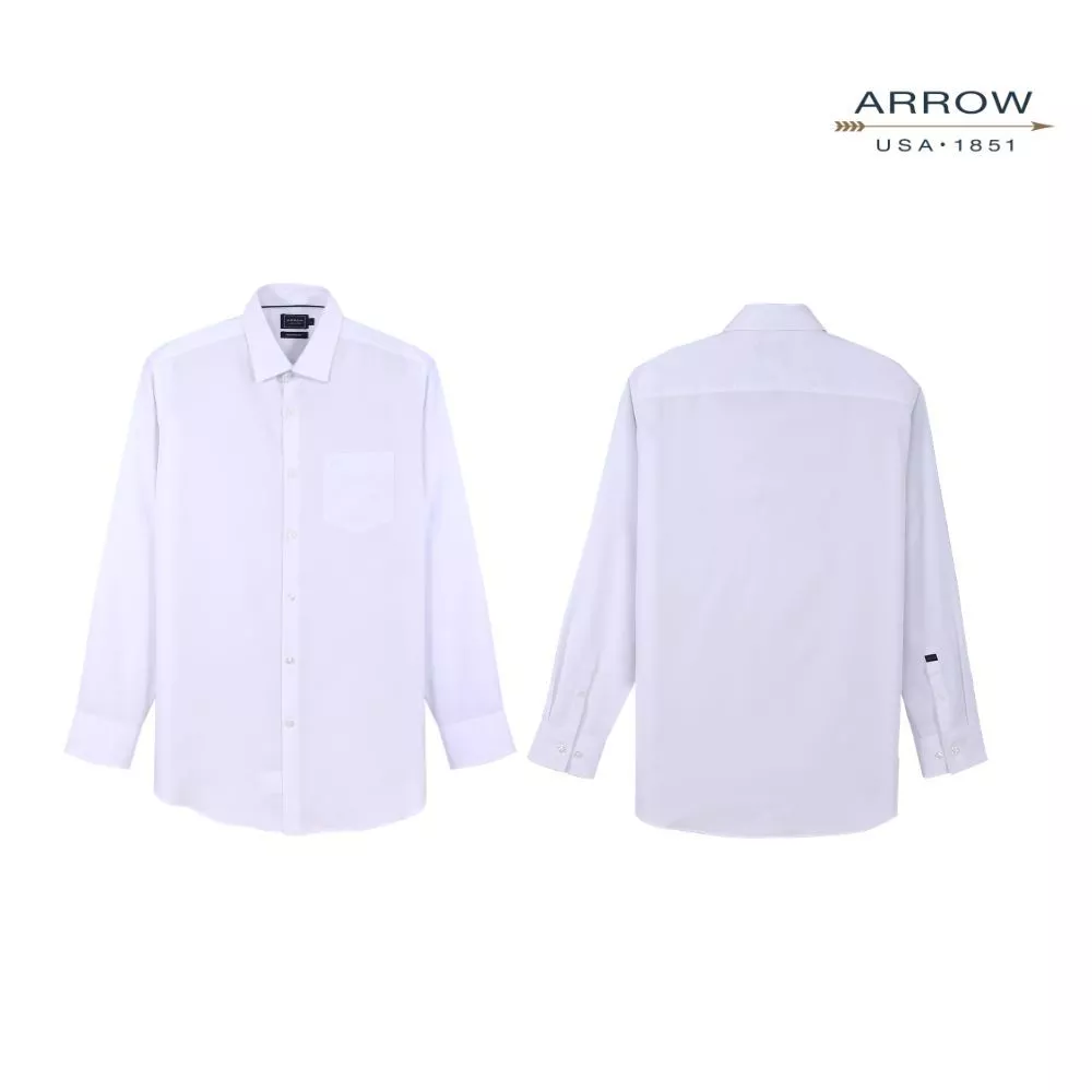 ARROW เสื้อเชิ้ตผู้ชาย แขนยาว | NON IRON (CoolMode) ทรง Modern Smart มี 5 สีให้เลือก รหัส MACM743