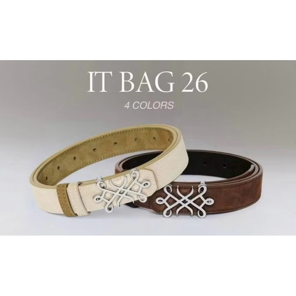 [แท้💯พร้อมส่ง🇹🇭]Merge Official - Merge Iconic Medium Belt เข็มขัด