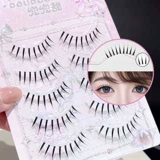 ขนตาปลอม รุ่น ANI ขนตาปลอม 3D ความยาว 12mm ให้ลุคขนตาจับช่อ สไตล์เกาหลี แกนเอ็นบางใส ขนนุ่ม น้ำหนักเบา เป็นธรรมชาติ