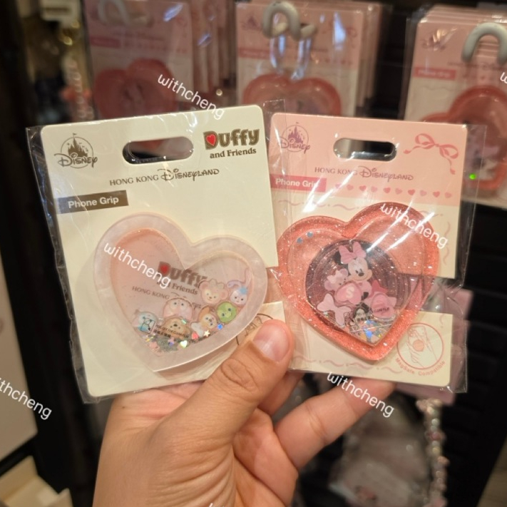 พร้อมส่ง ✅️ 🛍️ Phone Grip Duffy & Friends Disney 💗ที่ติดมือถือ ลายหัวใจสุดคิ้วท์ ✨