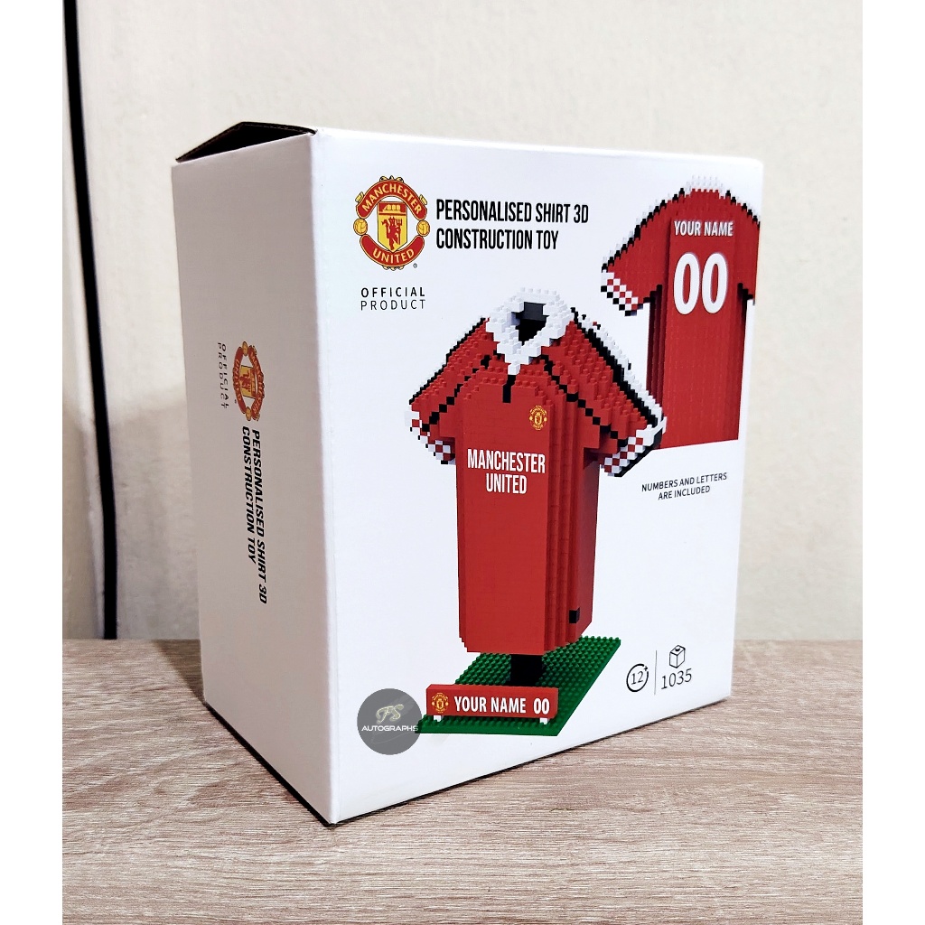 โมเดลตัวต่อชุดแข่งลิขสิทธิ์แท้ Manchester United FC Classic 99 🔴⚫