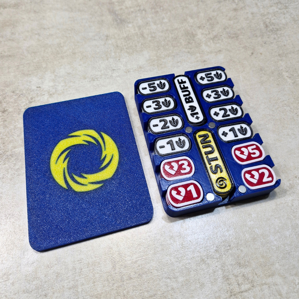Riftbound Token & Case ชุดโทเคนและกล่องเก็บสำหรับบอร์ดเกม Riftbound