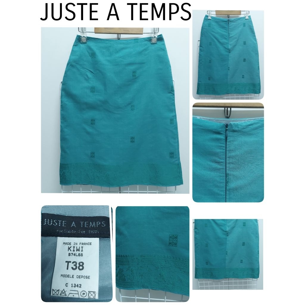 5657. JUSTE A TEMPS กระโปรงวินเทจญี่ปุ่นมือสอง