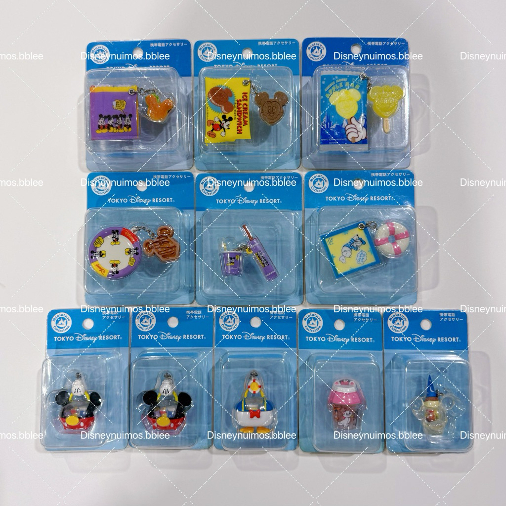 ❤️พร้อมส่ง❤️ จี้ หัวซิปดิสนีย์ มิกกี้ Tokyo Disney Resort Mickey Mouse & Friends Miniature Charm