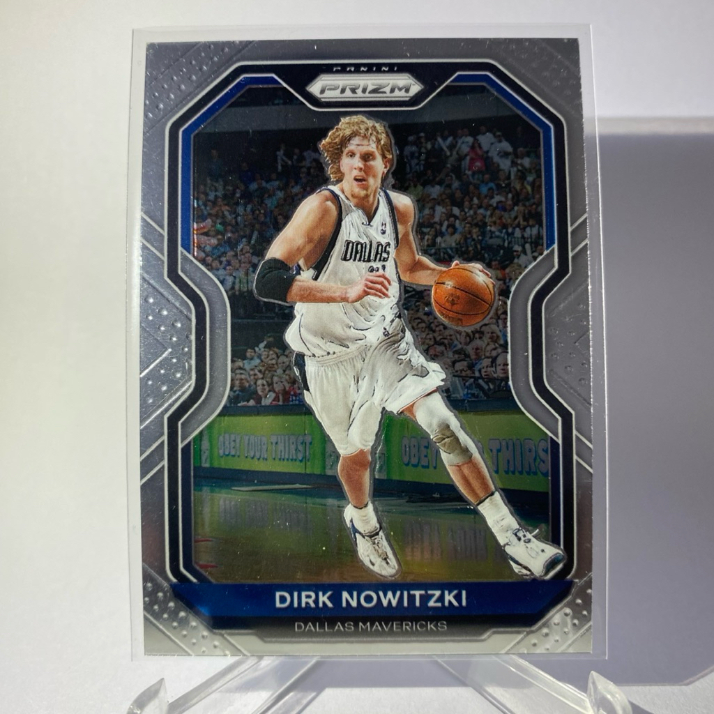 การ์ดนักบาสเกตบอล DIRK NOWITZKI, DALLAS MAVERICKS, PANINI PRIZM 2021, No.180