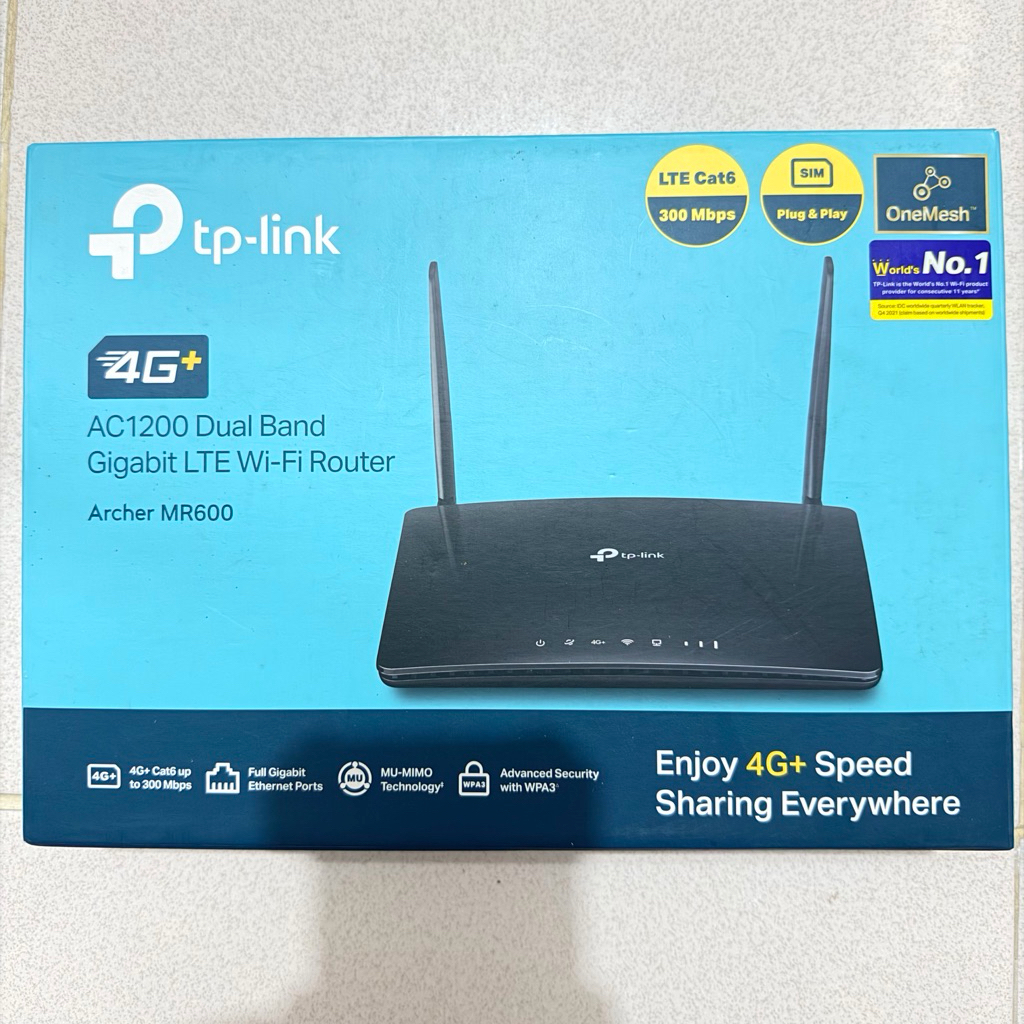 TP-Link Archer MR600 เป็นเราเตอร์ใส่ซิม 4G(มือสอง)