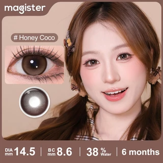Realcon คอนแทคเลนส์ 14.5MM Lumina ชุด คอนเทนท์เลนส์ Contact Lens Honey Coco Ice Brew คอนแทคเลนส์สายตา 6Months