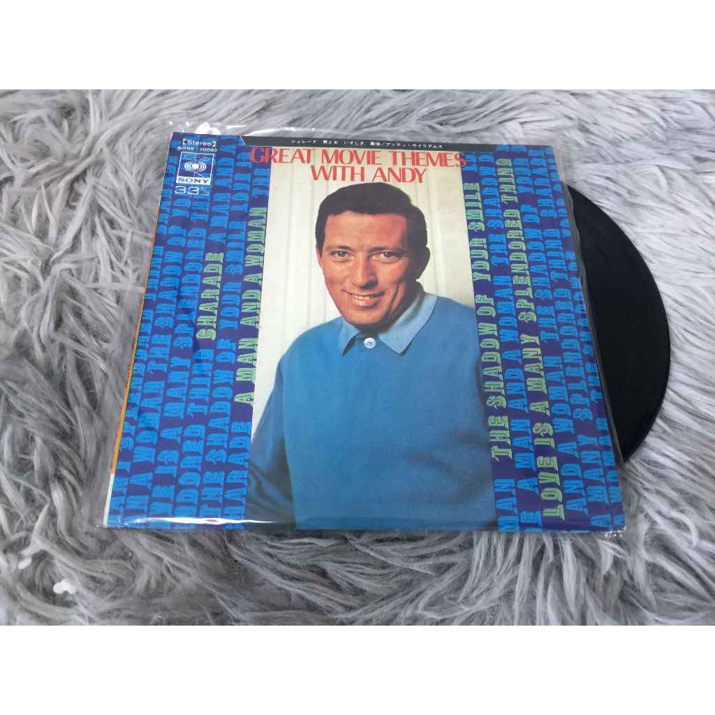Andy Williams ขนาด 7 นิ้ว LP WW9