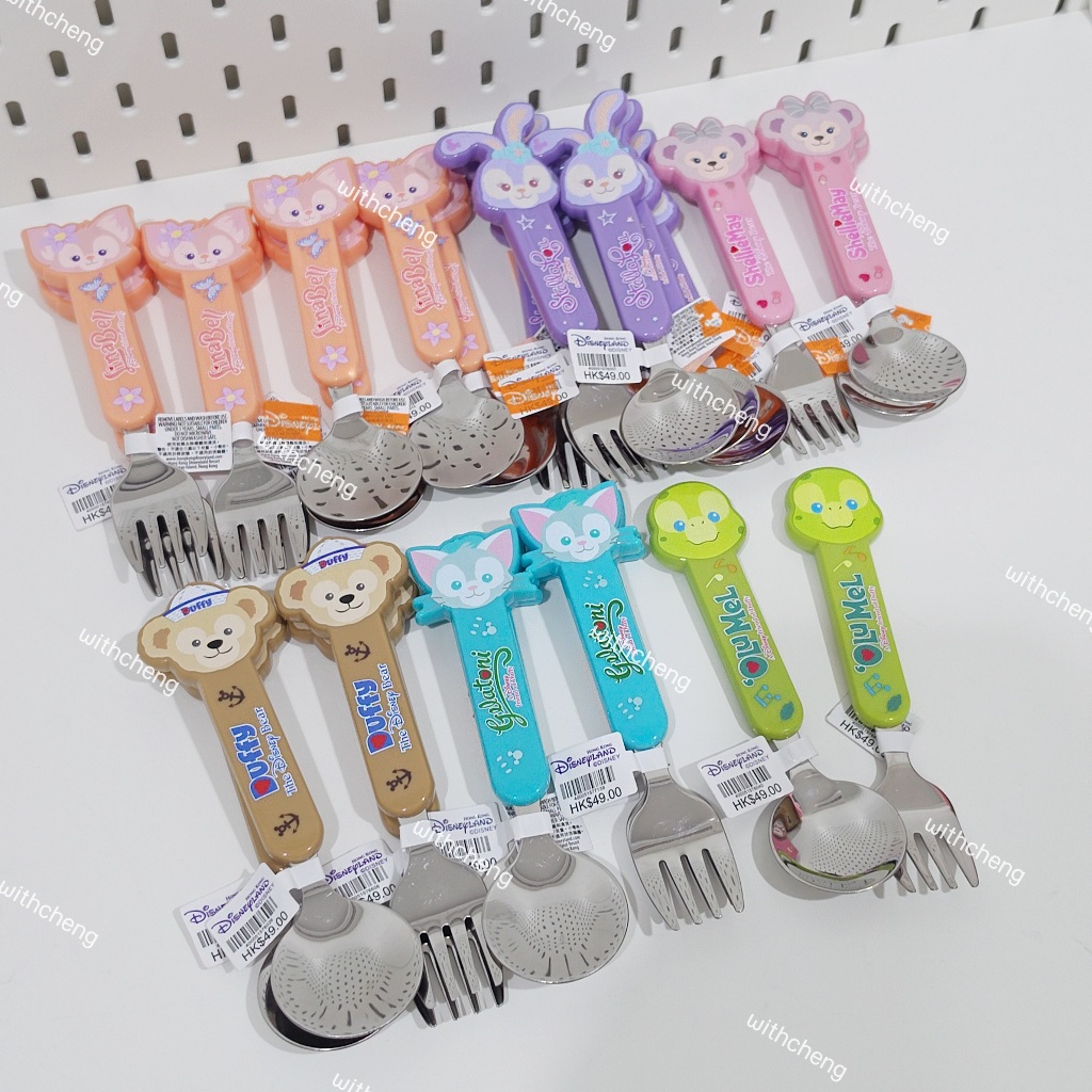 พร้อมส่ง 🍴✨ Duffy & Friends Spoon & Fork ✨🧸 ช้อน ส้อม Duffy & Friends มาแล้วค่า 💖