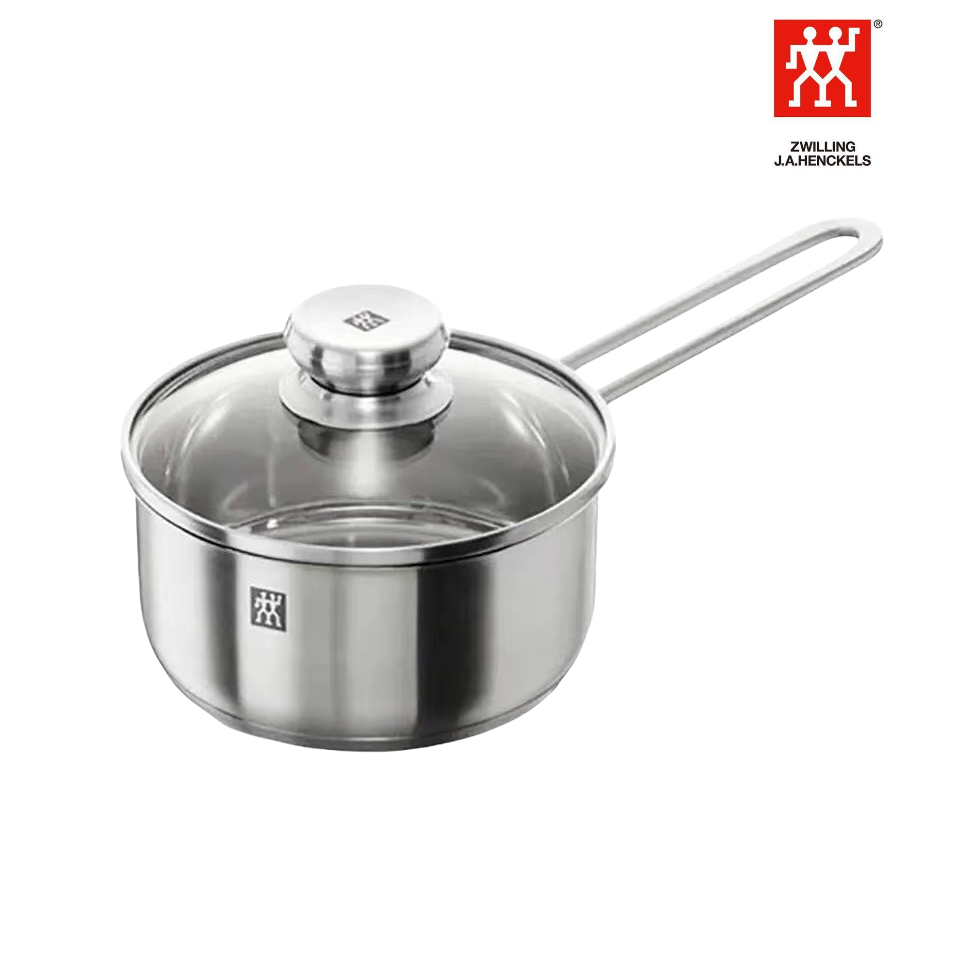 Zwilling 16cm Stainless Steel Single Handle Shallow SaucepanMilk PanSmall SaucepanDeep Saucepan