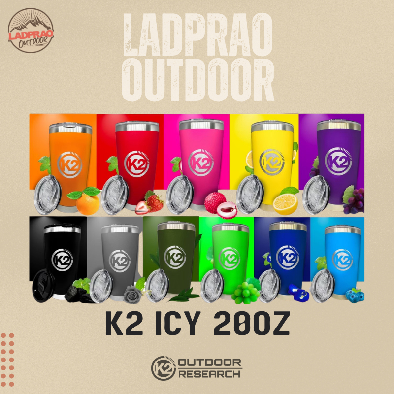 K2 ICY แก้วเก็บความเย็นขนาด 20oz มีทั้งหมด 11 สี