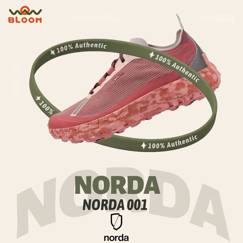 Norda 001A Ray Zahab Vermillion（TFO001WVMN）รองเท้าวิ่งเทรล พรีเมียม รับประกันแท้ 💯