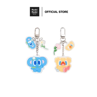 Moshi Moshi พวงกุญแจ ลาย MOOMPA ลิขสิทธิ์แท้ พวงกุญแจห้อยกระเป๋า รุ่น 8100050776-50777