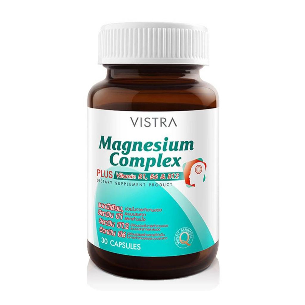 VISTRA Magnesium Complex PLUS Vitamin B1, B6 & B12