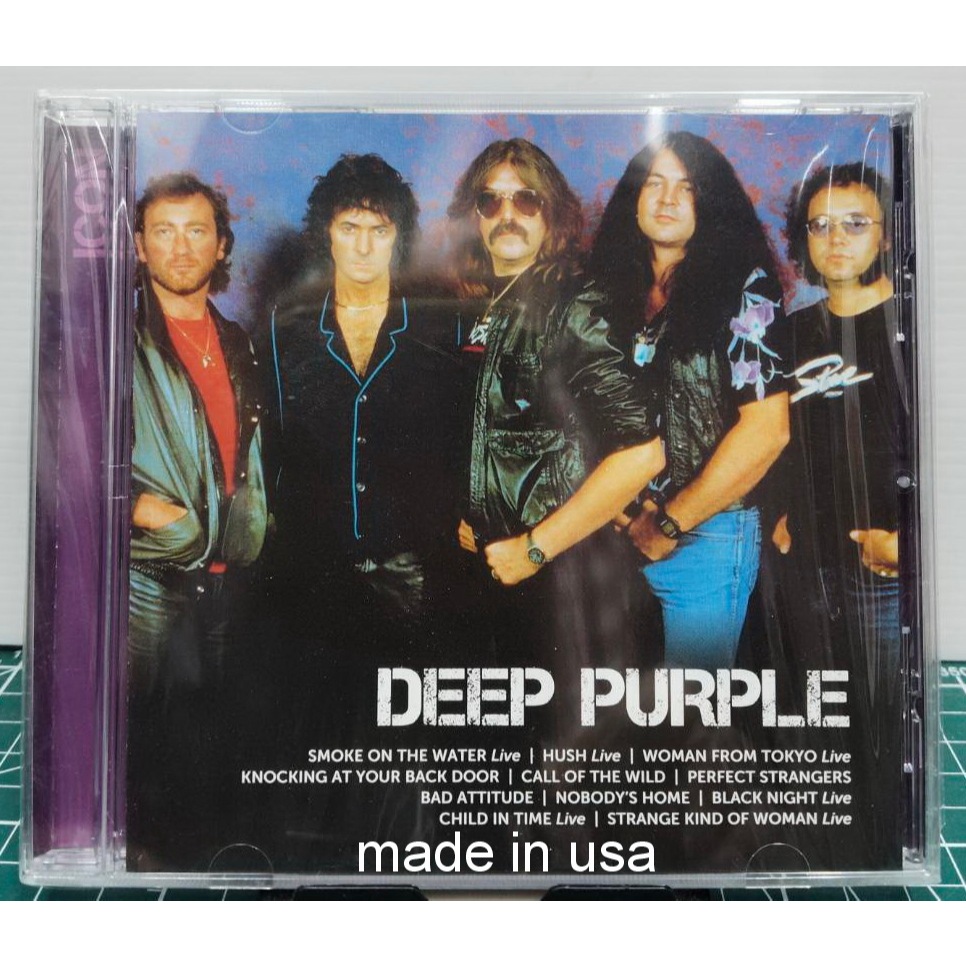 CD Deep Purple – Icon *made in usa. มือ1ซีลปิด