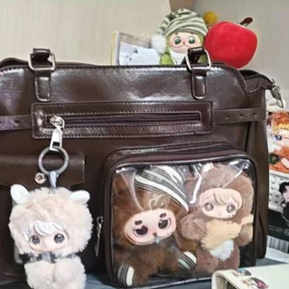 (พร้อมส่ง) กระเป๋าสะพายข้าง ita bag มีช่องใส่ใส สไตล์ญี่ปุ่น ความจุขนาดใหญ่ อนิเมะ และสไตล์วิทยาลัย งานอนิเมะ