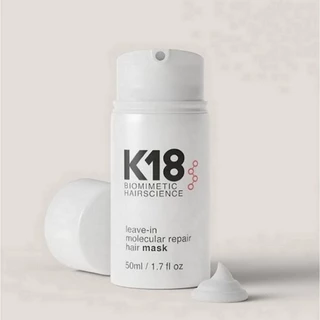 K18 Leave-In Molecular Repair Hair Mask 50ml ลีฟอิน ไบโอเปปไทด์ บำรุงผม จัดการผมแห้งเสีย ผมทำสีใช้ได้