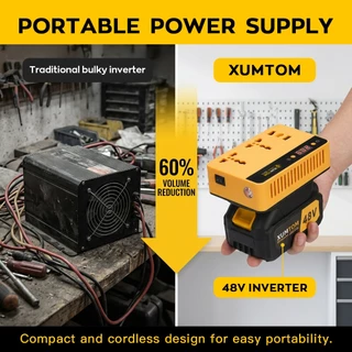 อินเวอร์เตอร์ อินเวอร์เตอร์แปลงไฟ Makita หม้อแปลงไฟ Pure sine wave Power Inverter เครื่องแปลงไฟ 12V to 220V ตัวแปลงไฟรถ