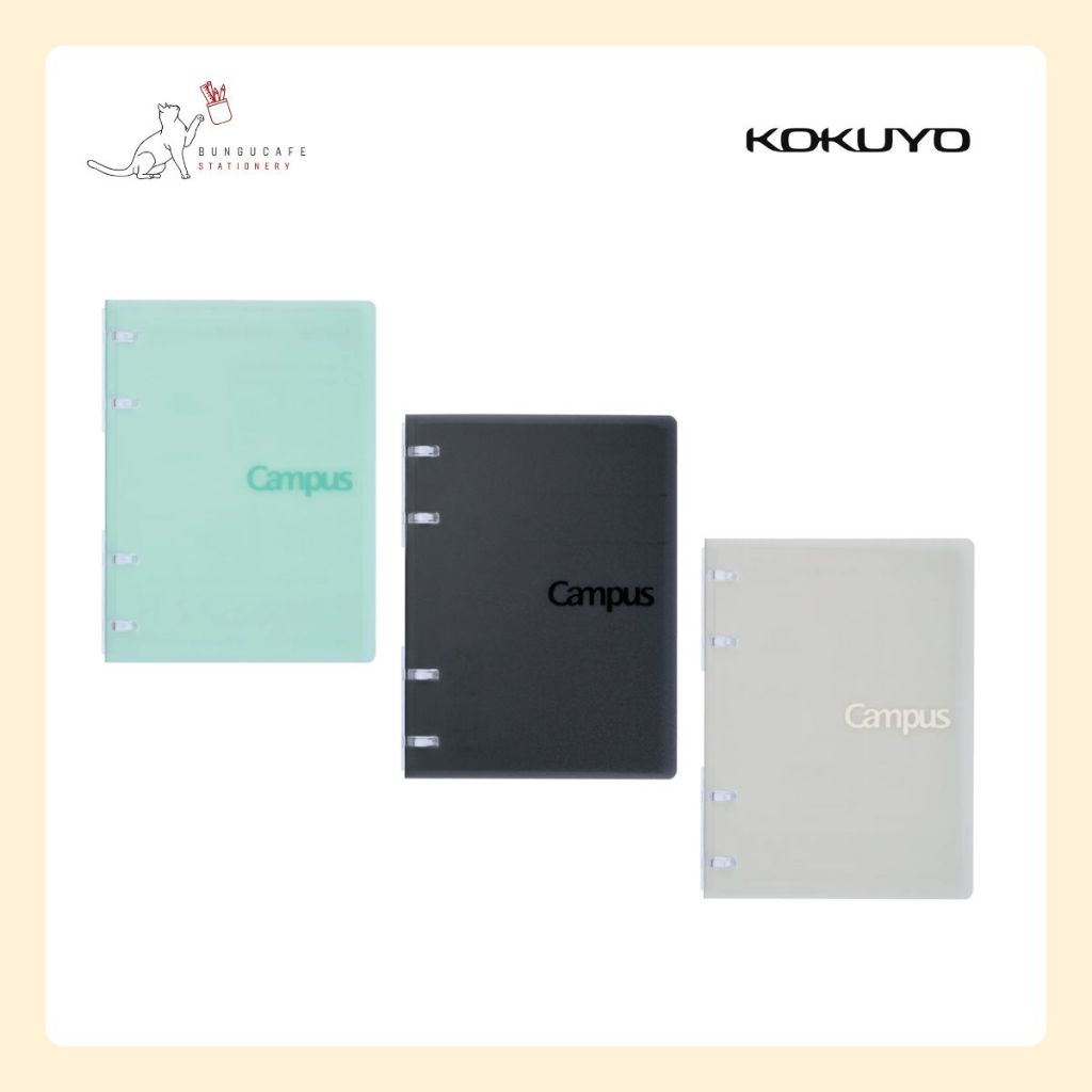 KOKUYO CAMPUS 4-HOLES BINDER NOTEBOOK A6