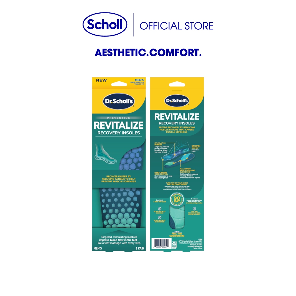 Dr.Scholl's Prevention Revitalize Recovery Insoles
