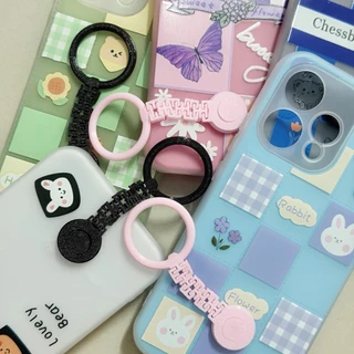 เคส Rabbit case ลายการ์ตูน oppo - A15 A15s A16 A17 A17k A18 A38 A3 A3X A5i A6 A6X A6pro A57 A77s
