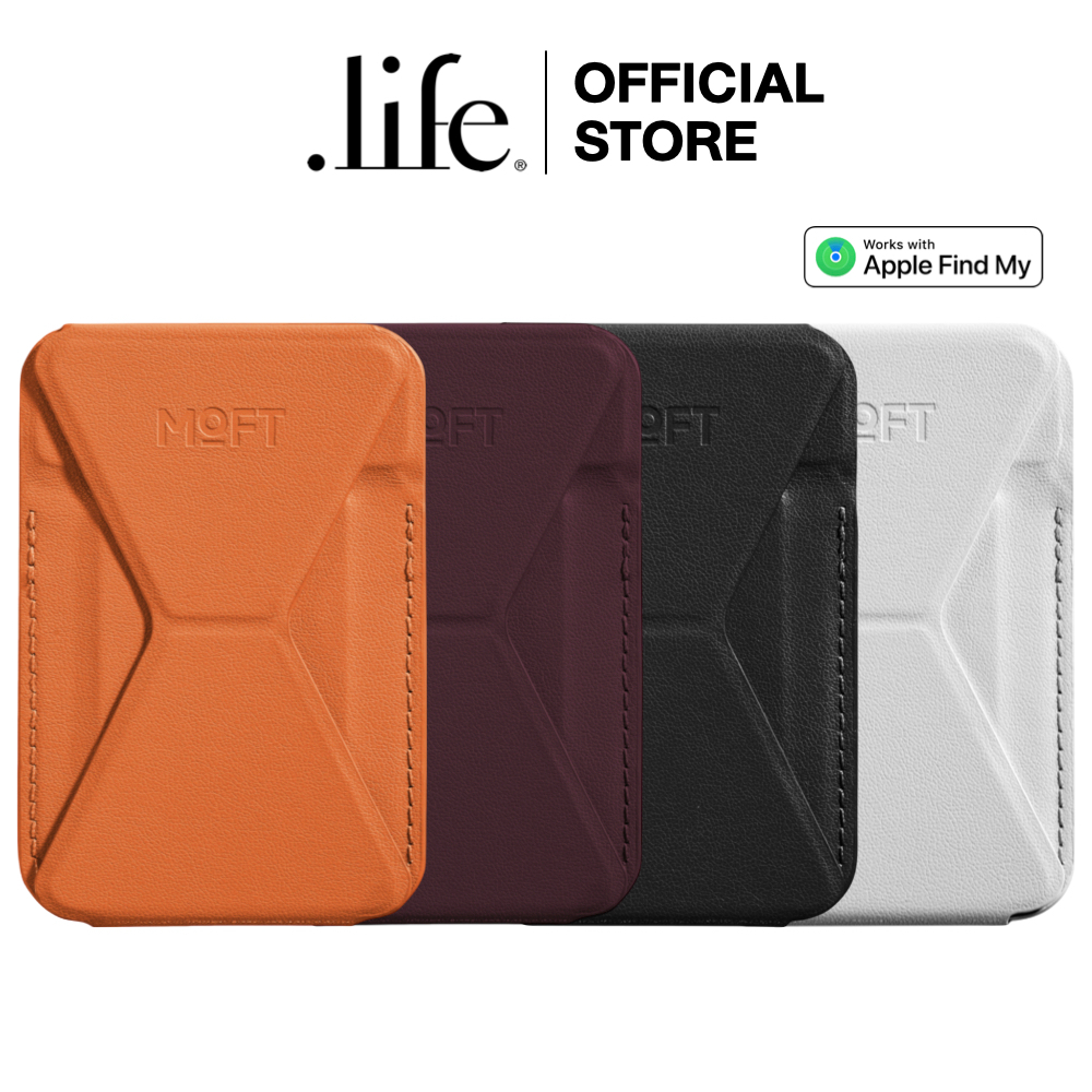 MOFT ขาตั้งพร้อมที่ใส่บัตร Trackable Wallet Stand (MOVAS) รองรับ Find My | by Dotlife