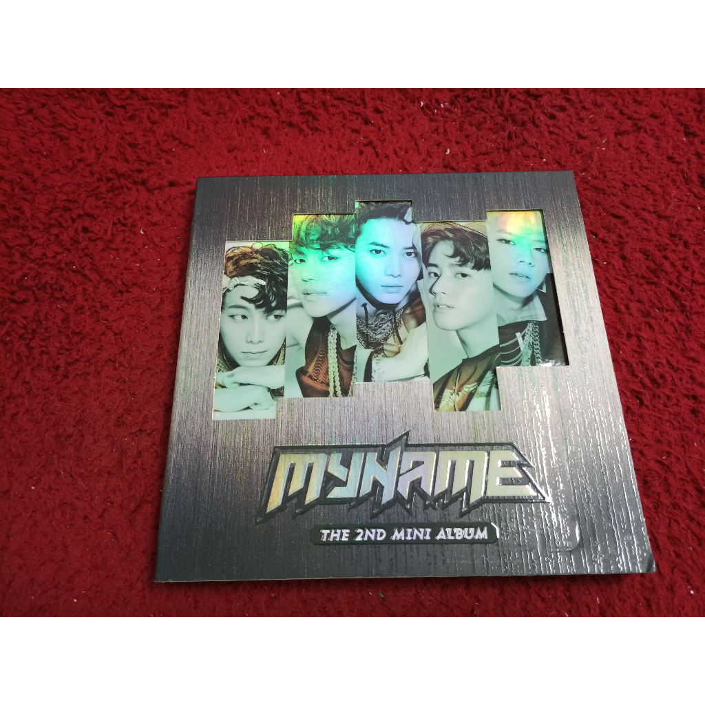 CD สากล Myname 2nd Mini Album  สภาพตามรูปปก A2220