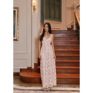 Fabrique.co - Elveria Dress เดรสออกงาน เดรสเจนิส เดรสยาว เดรสไปงานแต่ง เดรสสวย เดรสเข้ารูป ชุดไปงานแต่ง