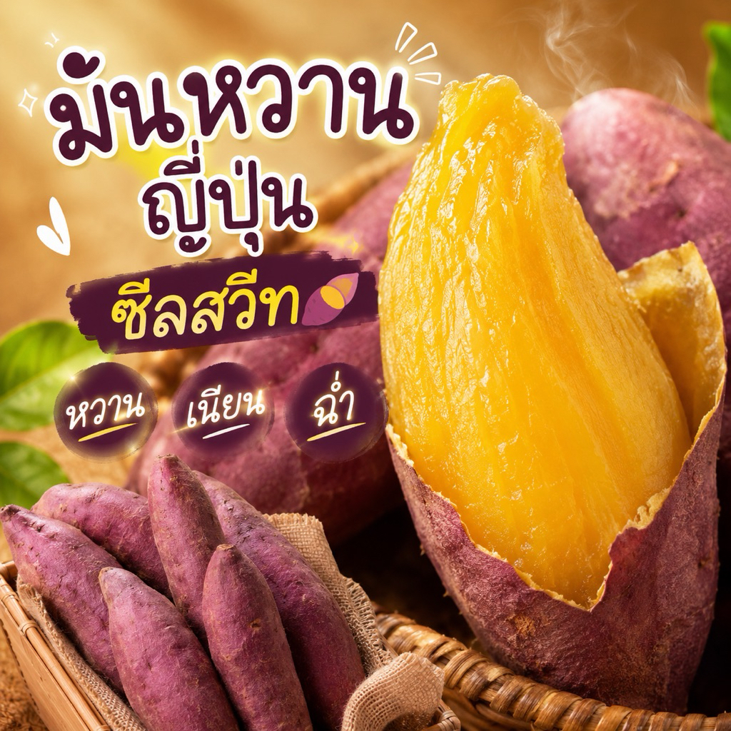มันหวานญี่ปุ่น Silk sweet หวานฉ่ำ
