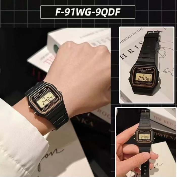 F91W/F94Wนาฬิกาผู้ชาย ผู้หญิง ข้อมือเด็ก สปอร์ต กันน้ำได้ Standard นาฬิกาจากญี่ปุ่น คู่รัก