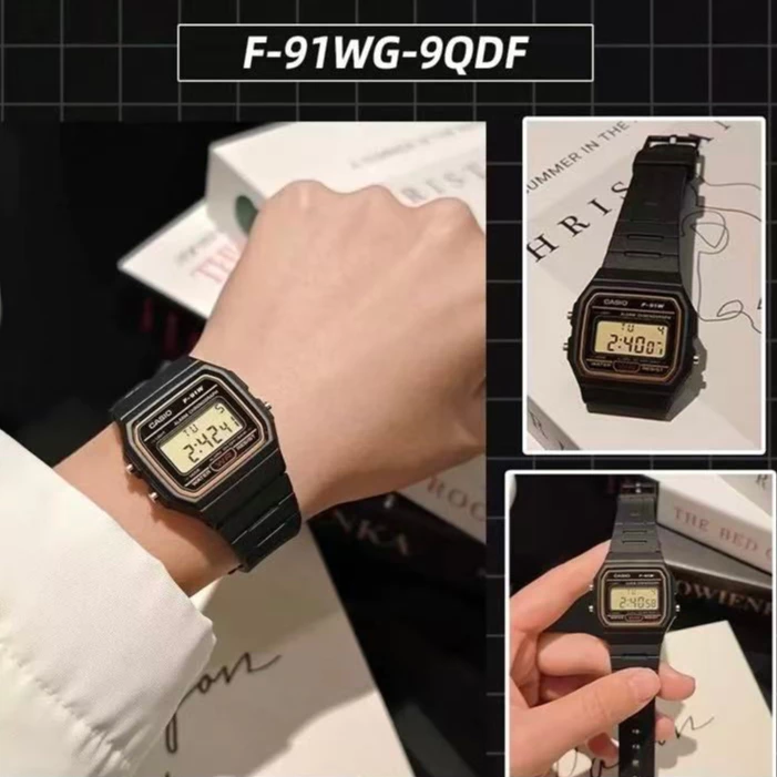 F91W/F94Wนาฬิกาผู้ชาย ผู้หญิง ข้อมือเด็ก สปอร์ต กันน้ำได้ Standard นาฬิกาจากญี่ปุ่น คู่รัก