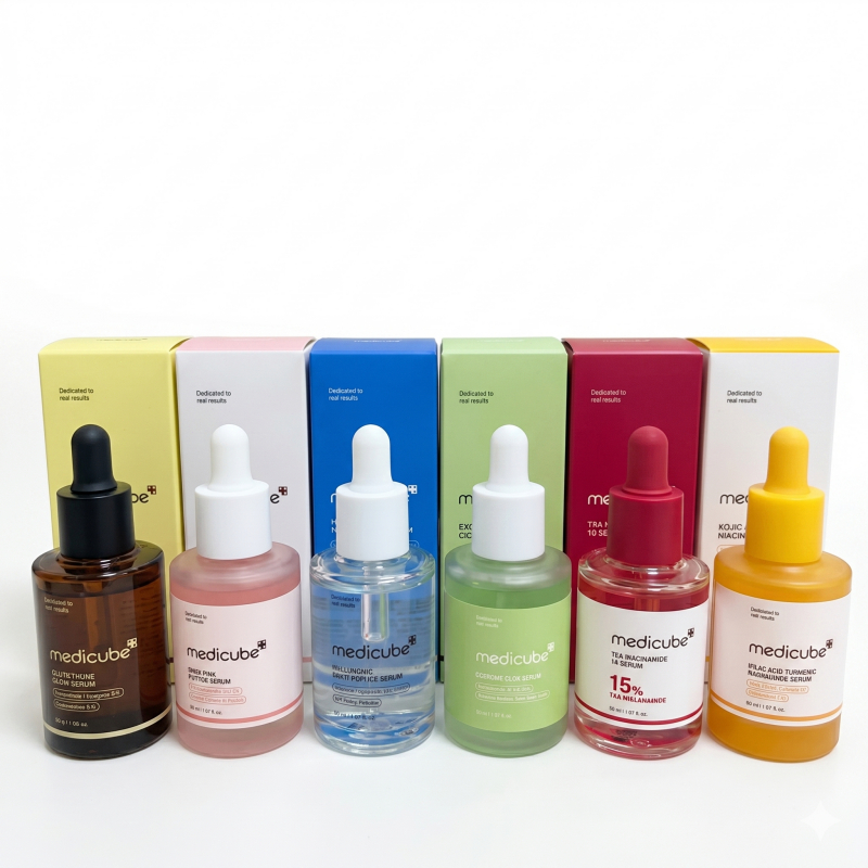 Medicube Serum All Series ✨ รวมเซรั่มตัวดังทุกสูตร! ผิวโกลว์ กระชับรูขุมขน หน้าใส30ml