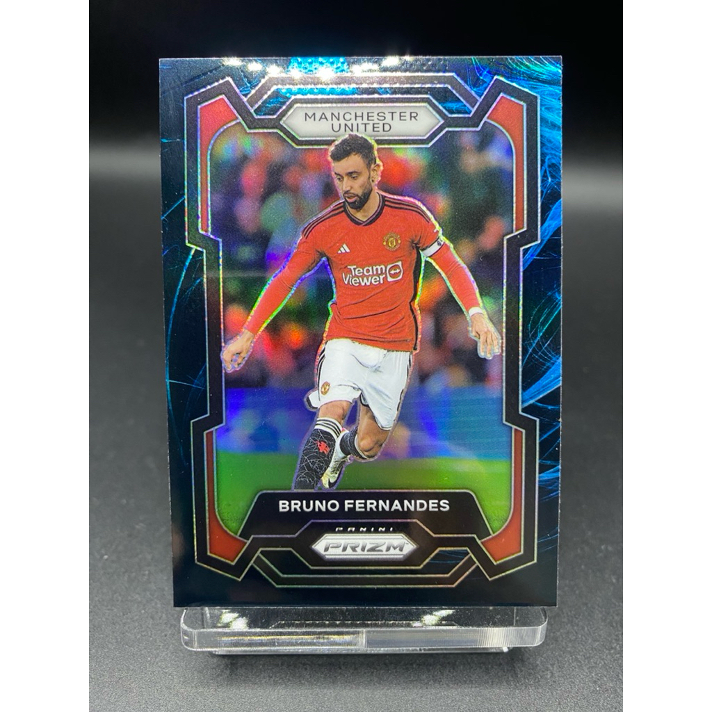 การ์ดฟุตบอล⚽️ Bruno Fernandes Genesis Prizm  2023-24 Panini Prizm Premier League