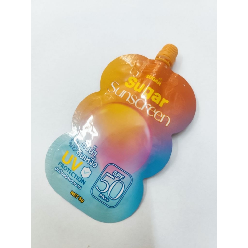 ครีมกันแดด sugar sunscreen spf50pa++กันน้ำกันเหงื่อ