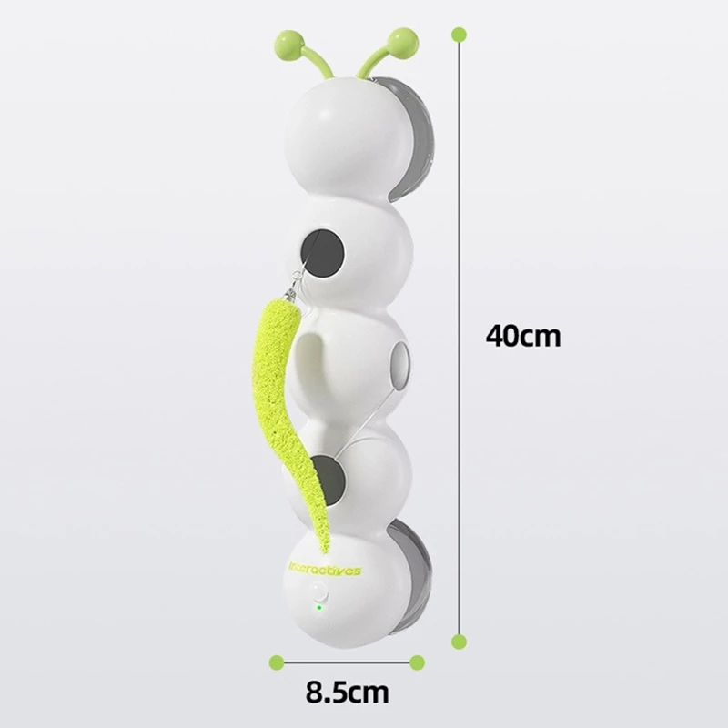 ของเล่นแมวอัตโนมัติ ไร้สายของเล่นลูกแมว เซ็นเซอร์ของเล่นแมว สินค้าขายดี USB ชาร์จ เล่นเองได้ thumbnail 10