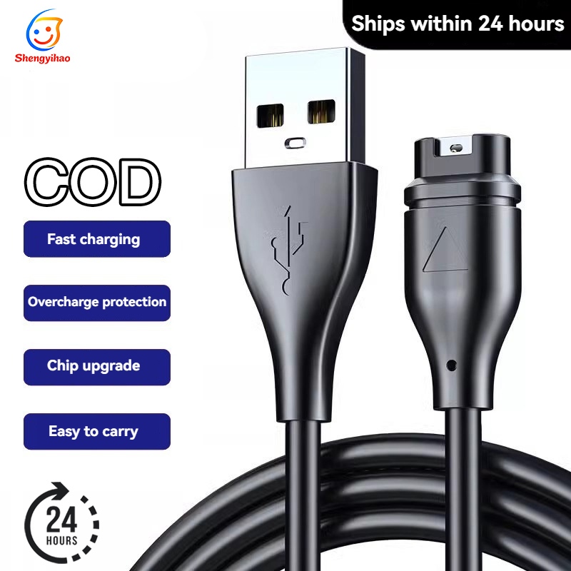เหมาะสำหรับ Garmin Sport Watch Charger Flytime 945/245 x7 7x 6 255 955 instinct 3 venu 2 3 fenix สายชาร์จ FENIX ซีรีส์