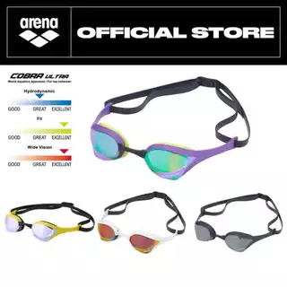 ARENA | Top racing goggle - Cobra ultra mirror แว่นตาว่ายน้ำแข่งขัน | AASVR02