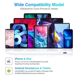 2026 อัพเกรด Universal Stylus Pen สำหรับอุปกรณ์ทั้งหมดรองรับ Apple / Android / Windows แท็บเล็ตสไตลัสปากกา