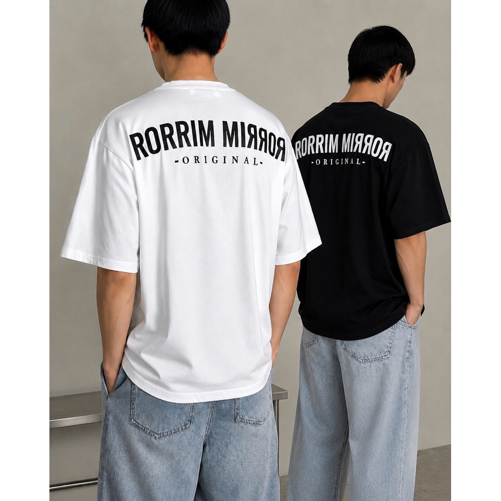 02.007 Original Oversized T-shirt สกรีน