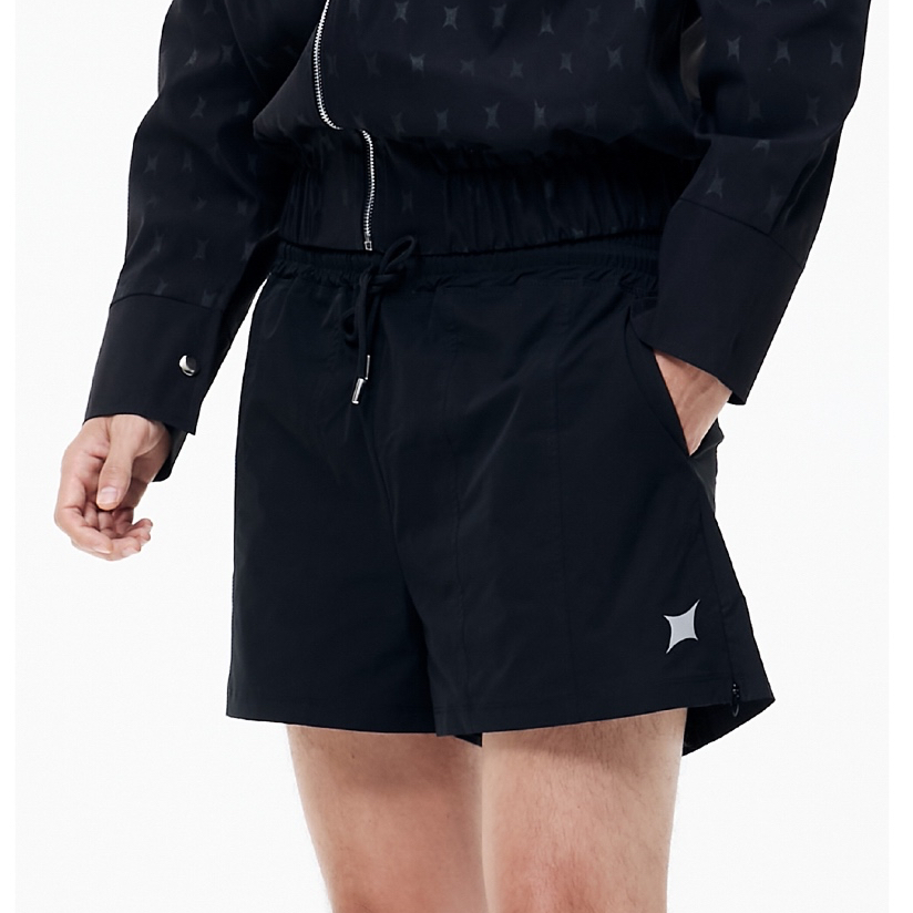 VINN PATARARIN - Signature Flare Track shorts - กางเกงขาสั้น กางเกงขาสั้นลายแฟร์