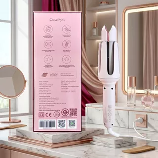 CoolAstyler ใหม่2024 เครื่องม้วนผมอัตโนมัติ แกนม้วนผม32MM มอก.เครื่องม้วนผม38MM ม้วนง่าย ไม่ดึงผม มีจำนวนสิทธิบัตร
