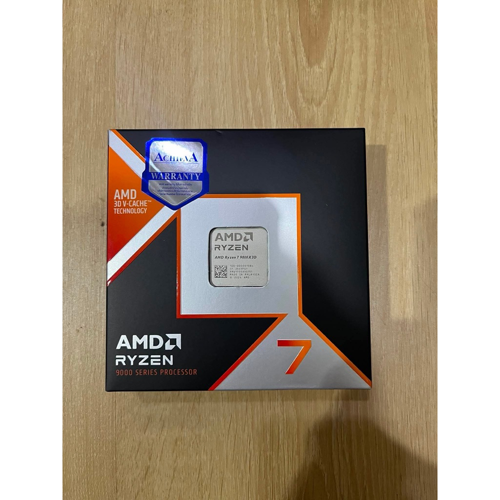 RYZEN 7 9800X3D มือ1