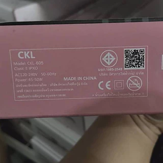 CKL 730/ 605 / JMF8886 ปรับความร้อนได้ เครื่องม้วนผม ร้อนเร็ว ถนอมผม แกนม้วนผม แกนม้วนเซรามิค CB 32 / 31 MM / 40 MM