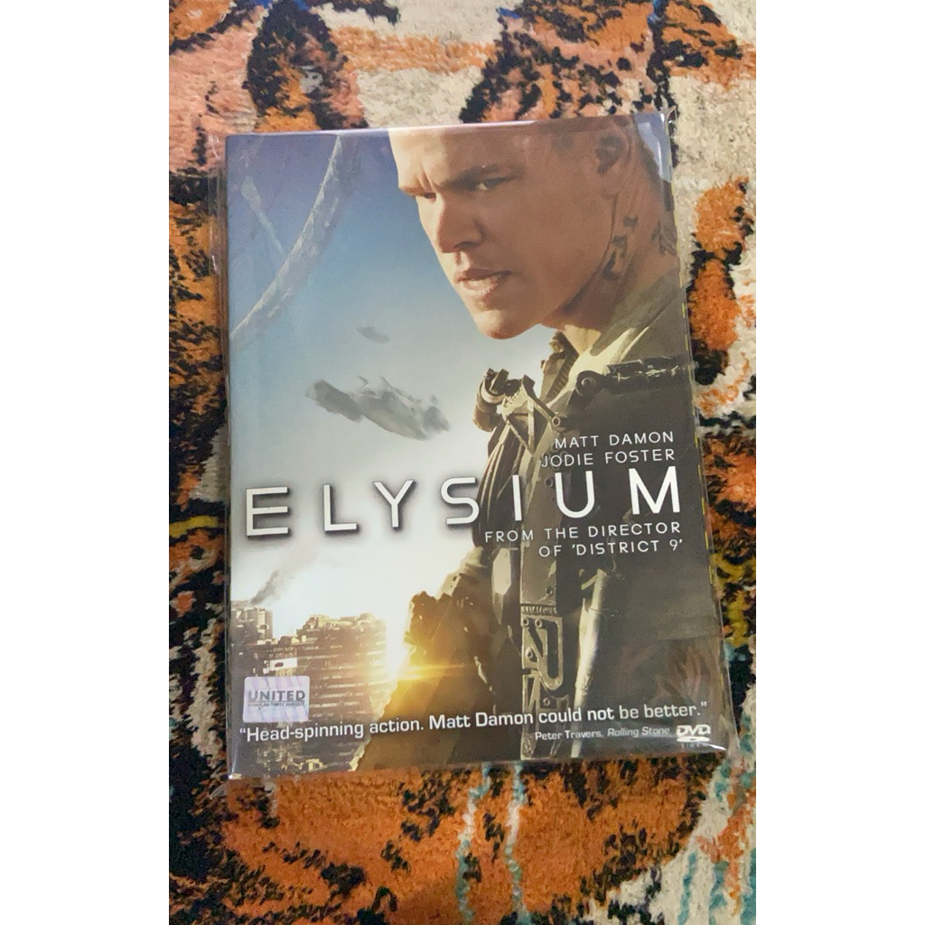 DVD หนัง ELYSIUM ปกสวมมือ2แผ่นแท้มีเสียงไทย 2460