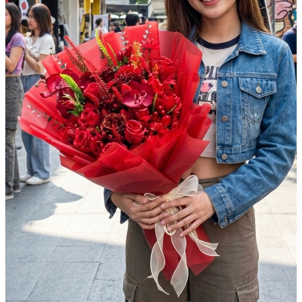 วันไหนๆก็รักเธอ ส่งด่วน ถ่ายจากช่อจริง ใหญ่อลังการ สารภาพรัก รับปริญญา วาเลนไทน์ สวยหรู ดูแพง
