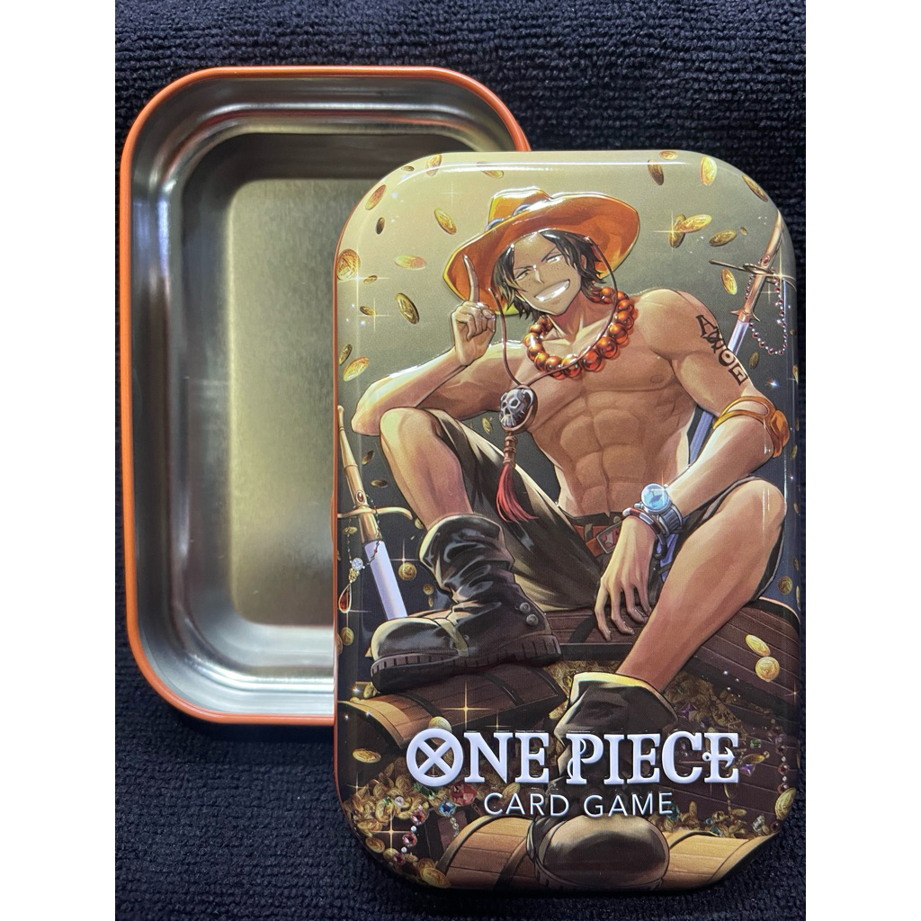 กล่องเปล่าใส่การ์ดวันพีช Mini Tin Vol.1 [TS-01] ลาย P-074 กล่องใส่การ์ด One Piece Card Game ของแท้