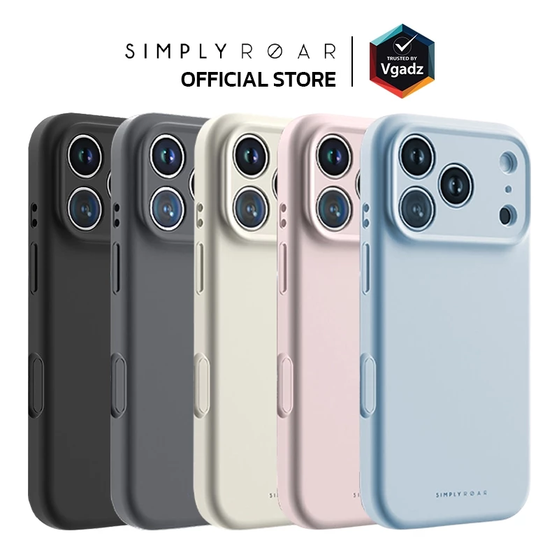 Simply Roar เคสสำหรับ iPhone 17 / Air / 17 Pro / 17 Pro Max รุ่น Hyper Silicone