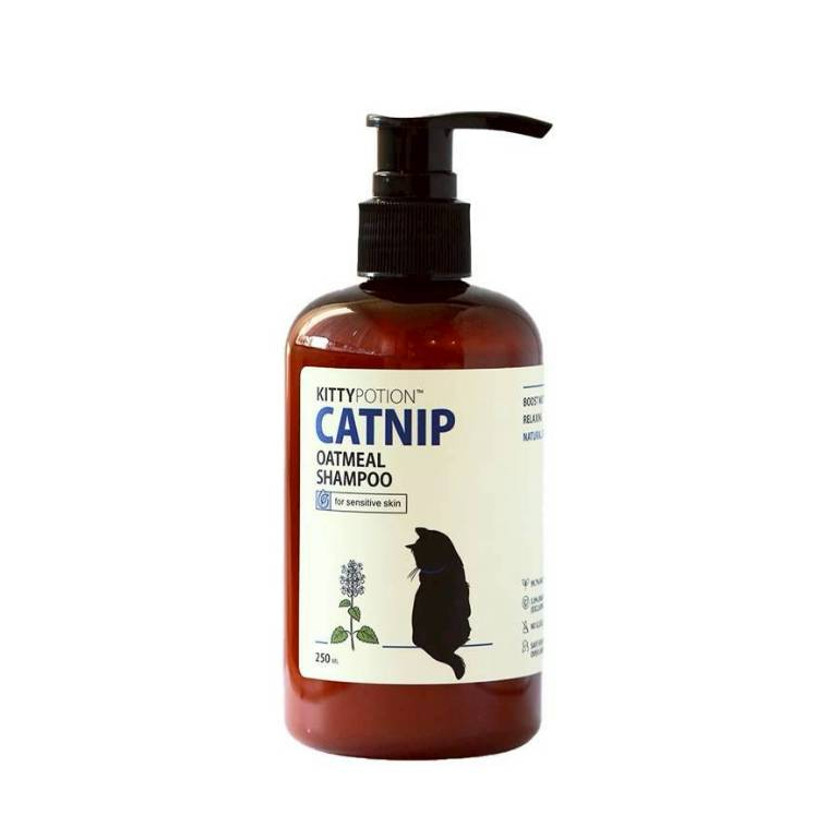 [สูตรใหม่ 2026] Kitty Potion Hello Kitty Catnip Shampoo ธรรมชาติ100% แชมพูแมว สูตรแคทนิป 250ml.