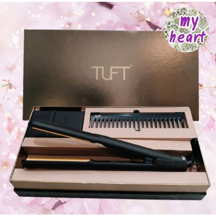 Tuft Gold Class ขนาด 1" เครื่องหนีบผม ขนาด 1 นิ้ว ดำ/แดง/น้ำเงิน ผมไม่เสีย หนีบแล้วผมเงางาม