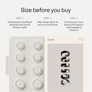 [ส่งทันที 2 ชม./ส่งด่วน ใหม่ล่าสุด Gen 5] Oura Ring Gen 5 Sizing Kit ชุดลองไซส์แหวน สำหรับแหวน Oura รุ่น 5